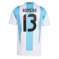 Dres Argentina Cristian Romero #13 Domaci Copa America 2024 Kratak Rukav